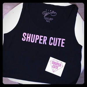 Cristina Villegas Tina V Shuper Cute Crop Top